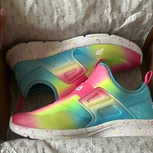 Colorful Kids Slip-On Sneakers